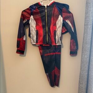 Disney descendants  Superhero Costume - Red, Blue, and White
